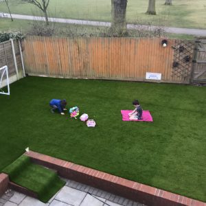 child friendly artificial grass